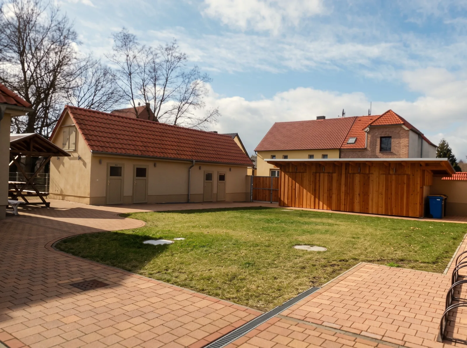 Seitenansicht des Bürgerhauses Alte Schäferei